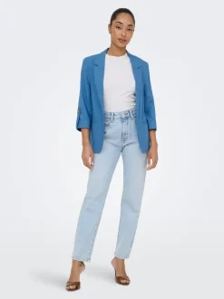 ONLGOA Leinen Blazer