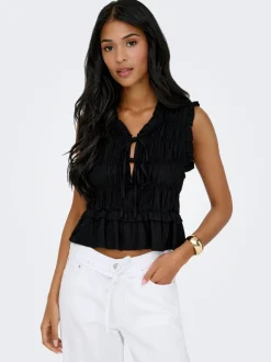 ONLGOA Leinen Bluse