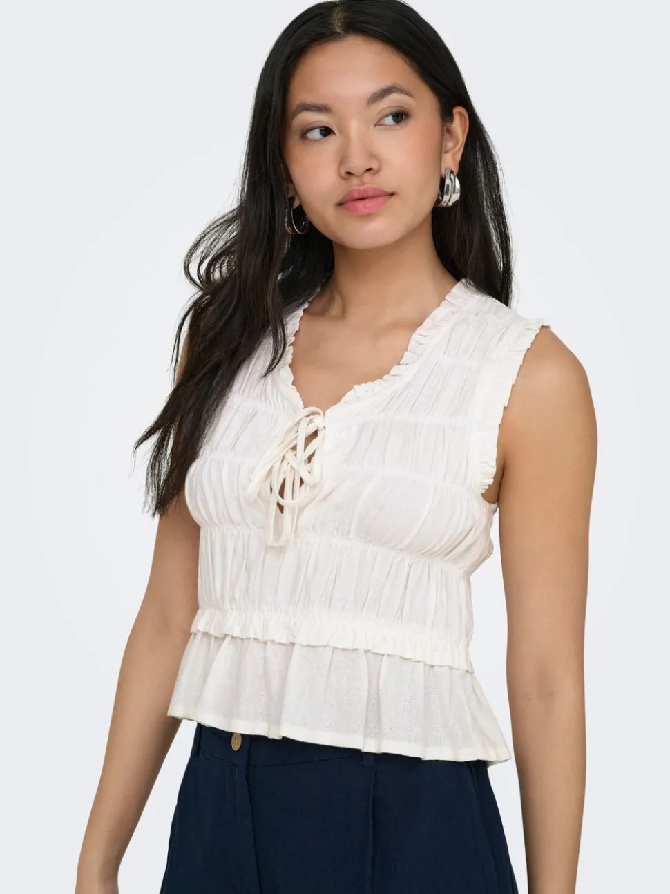 ONLGOA Leinen Bluse