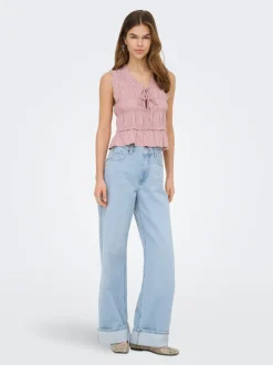 ONLGOA Leinen Bluse