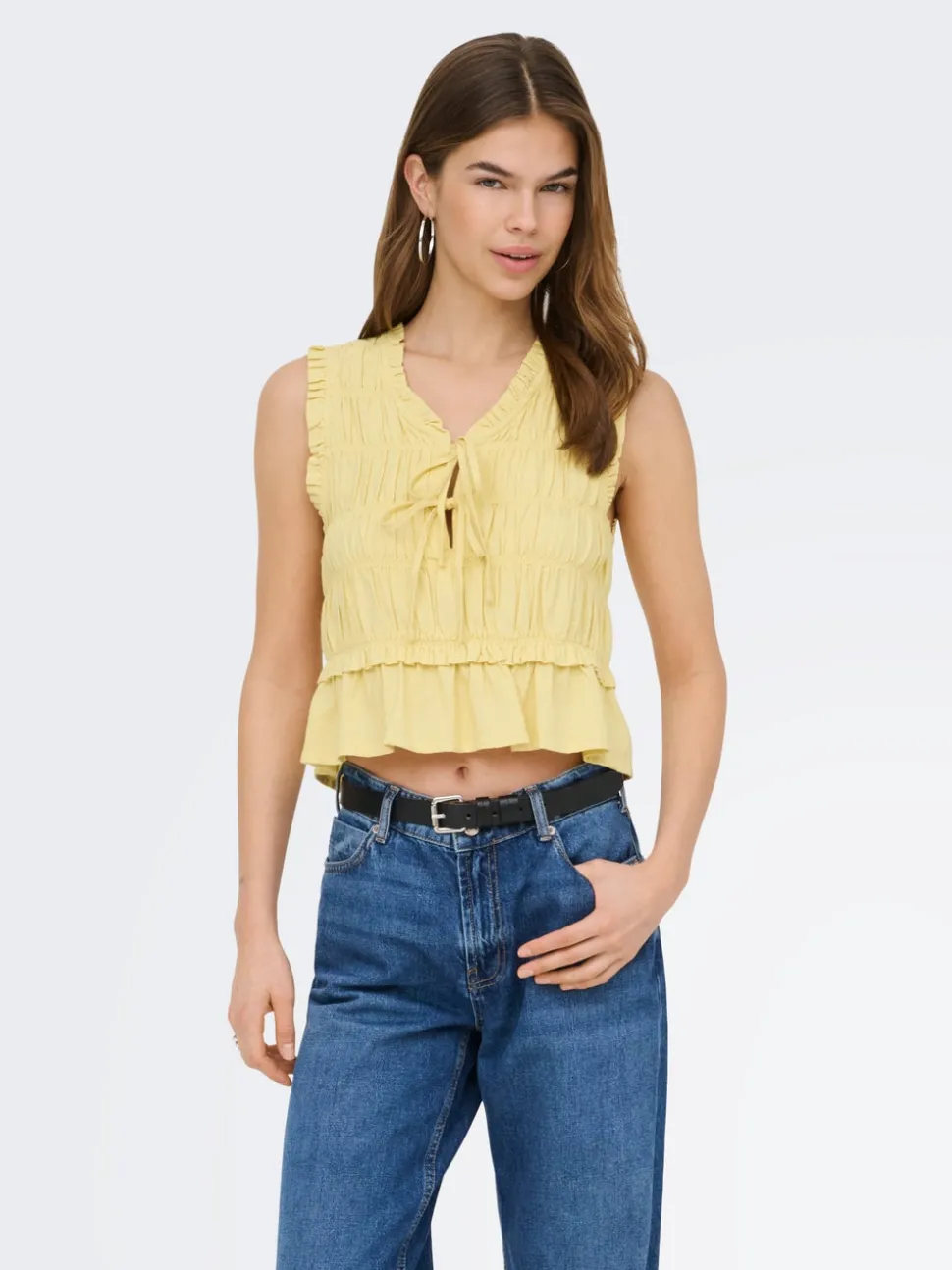 ONLGOA Leinen Bluse