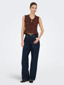ONLGOA Leinen Bluse
