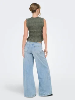 ONLGOA Leinen Bluse