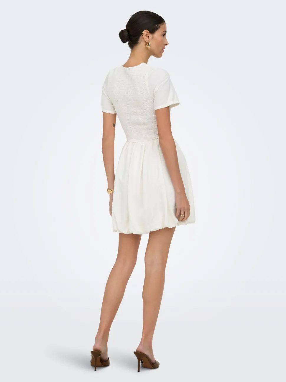 ONLGOA Leinen Kurzes Kleid