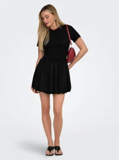 ONLGOA Leinen Kurzes Kleid