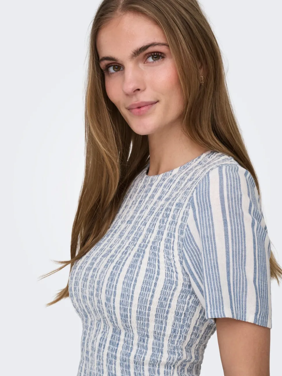 ONLGOA Leinen Kurzes Kleid