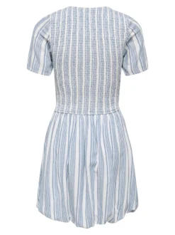 ONLGOA Leinen Kurzes Kleid