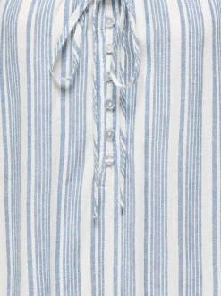 ONLGOA Leinen Kurzes Kleid