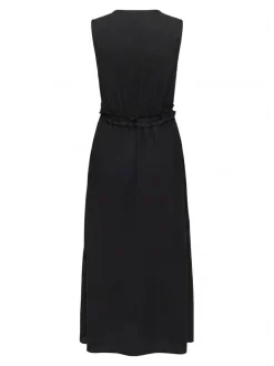 ONLGOA Leinen Langes Kleid