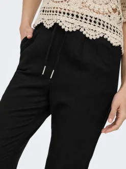 ONLGOA-POPTRASH Komfort Fit Leinen Hose