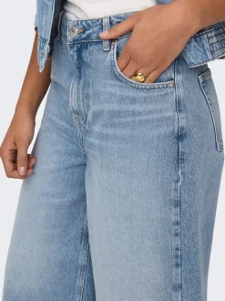 ONLHOPE Hohe Taille Verkürzt Lang Jeans