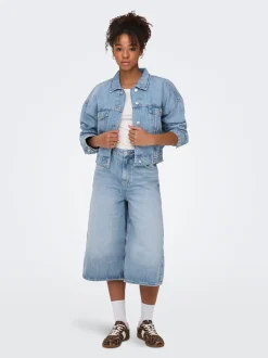 ONLHOPE Hohe Taille Verkürzt Lang Jeans