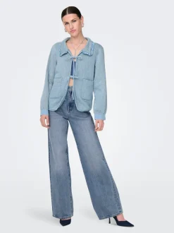 ONLHOPE Hohe Taille Weiter Beinschnitt Jeans
