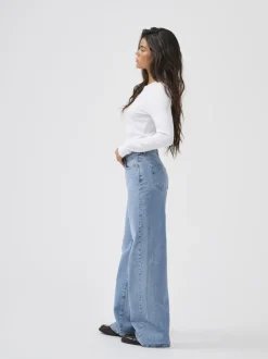 ONLHOPE Hohe Taille Weiter Beinschnitt Jeans