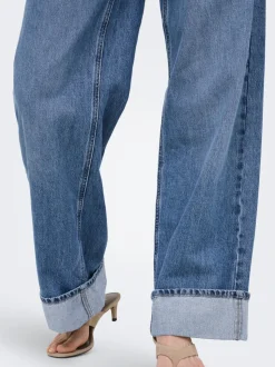 ONLHOPE Hohe Taille Weiter Beinschnitt Jeans