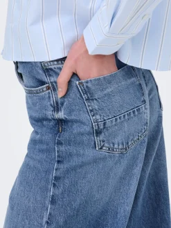 ONLHOPE Hohe Taille Weiter Beinschnitt Jeans