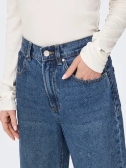 ONLHOPE Hohe Taille Weiter Beinschnitt Jeans