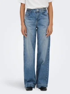 ONLHOPE Hohe Taille Weiter Beinschnitt Jeans