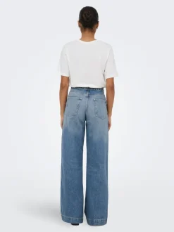 ONLHOPE Hohe Taille Weiter Beinschnitt Jeans