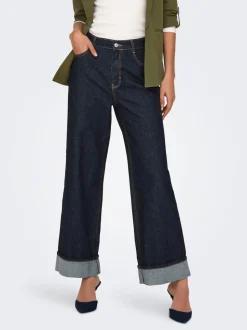 ONLHOPE Hohe Taille Weiter Beinschnitt Jeans