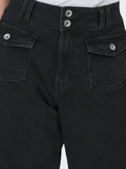 ONLHOPE Hohe Taille Weiter Beinschnitt Jeans
