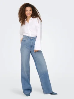 ONLHOPE Hohe Taille Weiter Beinschnitt Jeans