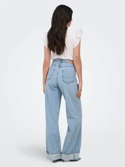 ONLHOPE Hohe Taille Weiter Beinschnitt Jeans