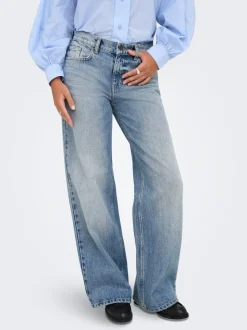ONLHOPE Niedrige Taille Weiter Beinschnitt Jeans