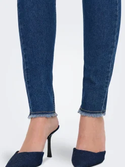 ONLHUSH Mittlere Taille Skinny Fit Knöchellang Jeans