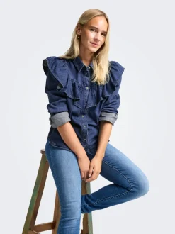 ONLINDIGO Jeanshemd