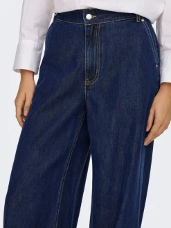 ONLINGRID Mittlere Taille Weiter Beinschnitt Jeans