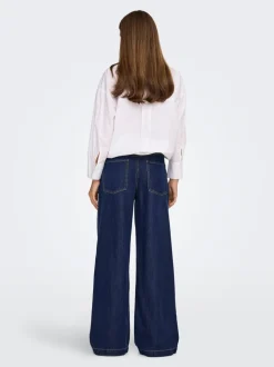 ONLINGRID Mittlere Taille Weiter Beinschnitt Jeans