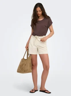 ONLISOLA Hohe Taille Locker geschnitten City Shorts