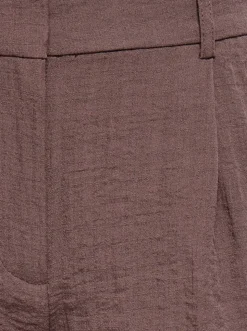 ONLITA Hohe Taille Normal geschnitten Leinen Bermuda Shorts