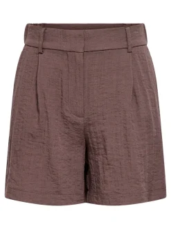 ONLITA Hohe Taille Normal geschnitten Leinen Bermuda Shorts