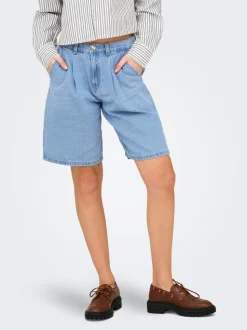 ONLIVY Weiter Beinschnitt Jeans-Shorts