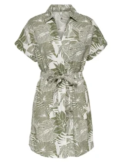 ONLJAKIRI Leinen Kurzes Kleid