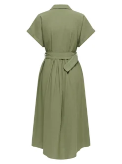 ONLJAKIRI Leinen Langes Kleid