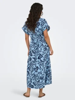 ONLJAKIRI Leinen Langes Kleid