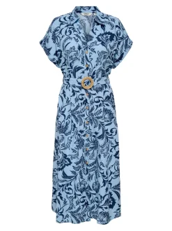 ONLJAKIRI Leinen Langes Kleid