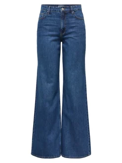 ONLJEMMA Hohe Taille Weiter Beinschnitt Jeans