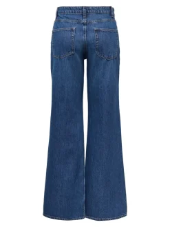 ONLJEMMA Hohe Taille Weiter Beinschnitt Jeans
