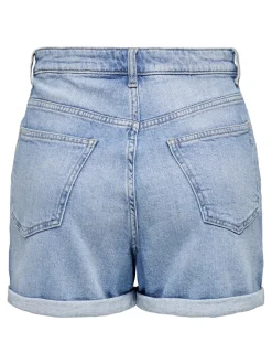 ONLJOSEPHINE Hohe Taille Normal geschnitten Jeans-Shorts