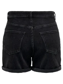 ONLJOSEPHINE Hohe Taille Normal geschnitten Jeans-Shorts
