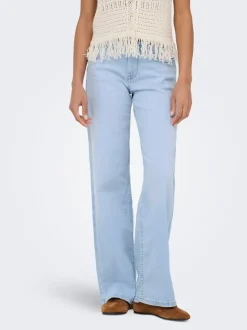 ONLJUDY-O Niedrige Taille Gerade geschnitten Jeans