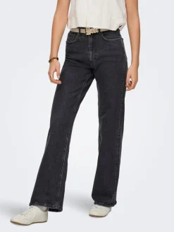 ONLJUICY Hohe Taille Weiter Beinschnitt Jeans