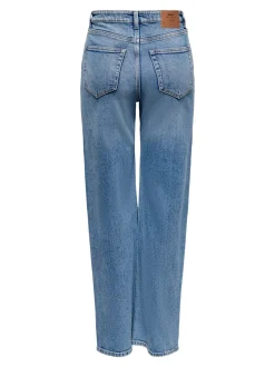 ONLJUICY Hohe Taille Weiter Beinschnitt Jeans