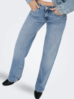 ONLJUICY Niedrige Taille Weiter Beinschnitt Jeans