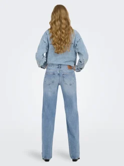ONLJUICY Niedrige Taille Weiter Beinschnitt Jeans