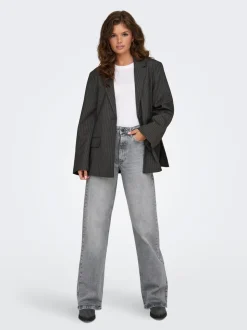 ONLJUICY Hohe Taille Weiter Beinschnitt Jeans